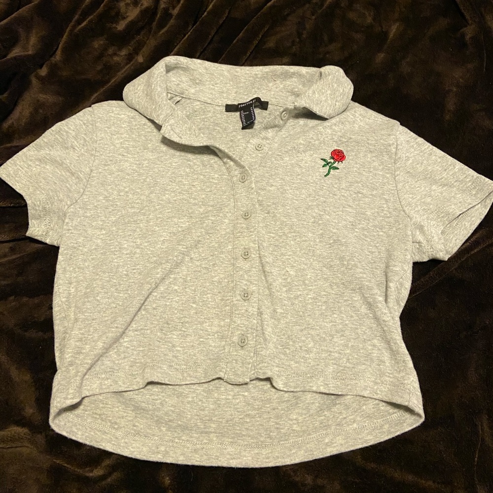 Forever 21 cropped T-shirt